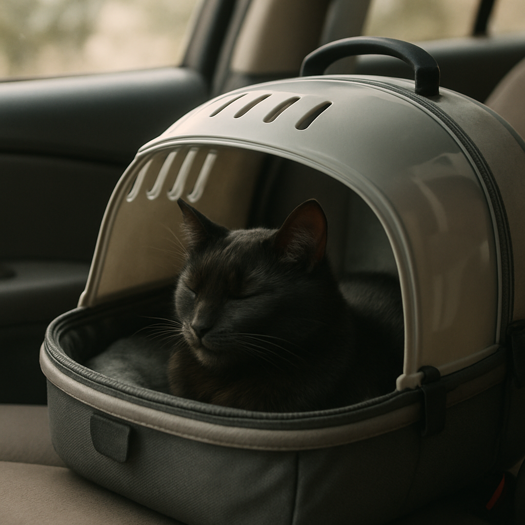 Katzen sicher transportieren – So klappt’s stressfrei und bequem 🐱🚗
