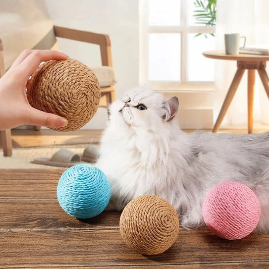 HAYVAN Sisal Kratzball Set