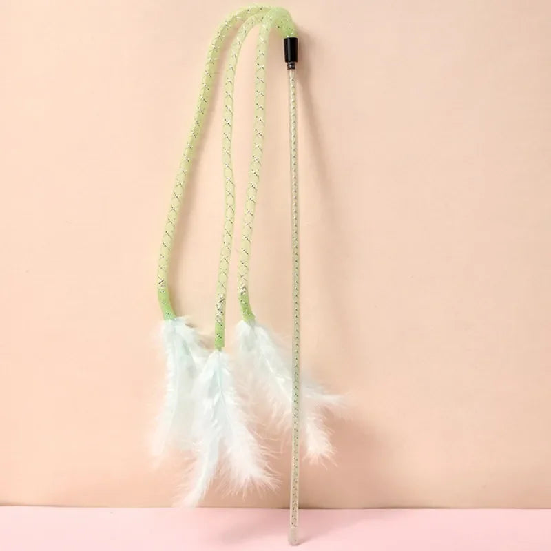 HAYVAN Spielangel mit Feder