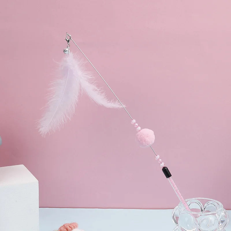 HAYVAN Spielangel mit Feder