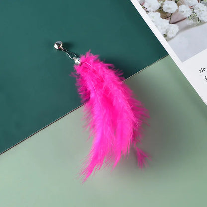 HAYVAN Spielangel mit Feder