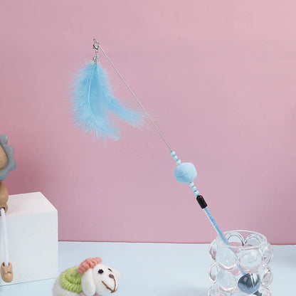 HAYVAN Spielangel mit Feder