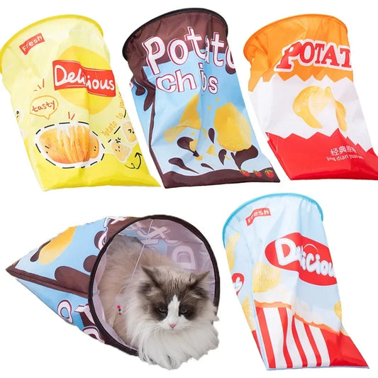 HAYVAN Chipstüte Katzentunnel