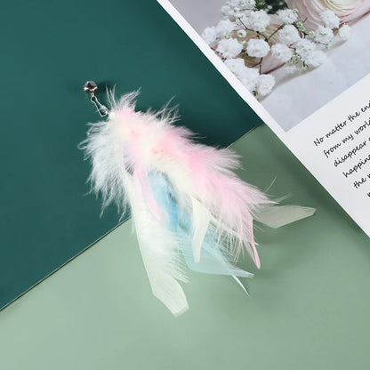 HAYVAN Spielangel mit Feder